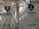 Navigare意大利小帆船短袖T恤男士夏季吸濕透氣連帽高彈體恤涼感半袖上衣 冰河灰 XL 碼 曬單實(shí)拍圖
