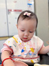 JULY MOLY寶寶吃飯罩衣防水防臟兒童圍兜輕便自主進(jìn)食神器嬰兒飯兜 粉彩熊舞 【新品上市 超大兜兜】 曬單實(shí)拍圖