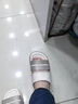 百麗踏坡跟拖鞋女2025新款夏季外穿一字拖時(shí)尚百搭松糕厚底涼拖鞋女 黑色 37 曬單實(shí)拍圖