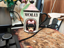 POP MART泡泡瑪特 MOLLY Daily Look系列-陶瓷杯周邊衍生品生日禮物 陶瓷杯 曬單實(shí)拍圖
