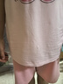 真維斯女童睡衣夏季兒童莫代爾家居服兩件套小女孩休閑夏款舒適寬松套裝 【撞色款】粉/櫻桃與兔 140 曬單實拍圖