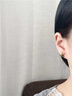 小米星和田玉耳釘女兔子耳飾可愛耳環(huán)生日520送女朋友禮物 宮里上新-寶瑞福兔(精品冰晴水和 曬單實(shí)拍圖