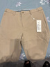 拇指白小衫休閑褲春夏男士四面彈力抗皺直筒正裝商務(wù)休閑長(cháng)褲子 冰咖啡 34  曬單實(shí)拍圖