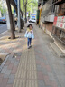 笛莎童裝女童外套2025年春季中大童短款立領(lǐng)拉鏈運(yùn)動(dòng)上衣 粉藍(lán)色 130 曬單實(shí)拍圖