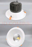 達(dá)官工程高空室內(nèi)照明 嵌入式LED大功率筒燈 商用大尺寸COB防眩燈具 6寸50w 直徑190*高130 開(kāi)孔165mm 曬單實(shí)拍圖