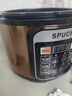 SPUCR蘇泊電壓力鍋第一名家用大容量全自動(dòng)多功能智能預約電飯煲 大容量家用煲湯 搪瓷內膽易清潔壓力鍋 6L 雙內膽（搪瓷膽+不沾膽） 曬單實(shí)拍圖