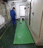 邦斯拓 高壓絕緣墊配電房絕緣膠墊10KV35kv配電室膠皮3\/5\/8mm橡膠墊皮墊 5mm厚黑色（1米x10米）10KV 曬單實拍圖