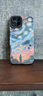 梵高星空適用蘋果16promax手機(jī)殼iphone16系列蘋果15promax 15pro 彩銀殼-黑色-文藝梵高星空 iphone 14 曬單實(shí)拍圖