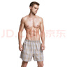 BXMAN超大碼男士?jī)?nèi)褲寬松阿羅褲男平角褲純棉梭織短褲加大 CH16 XXXXL 曬單實(shí)拍圖