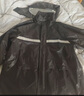 青霄雨衣雨褲套裝 C牛津布單層單帽檐4XL 分體式防暴雨勞保服 曬單實(shí)拍圖