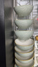 松發(fā)瓷器陶瓷餐具碗碟套裝釉下彩整套碗盤(pán)筷套裝喬遷彩盒28頭鳳尾草綠 曬單實(shí)拍圖