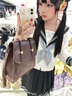 神北JK 原創(chuàng  ) 北櫻 制服水手服套裝裙正版日系基礎款中間服百褶短裙女 （北櫻）水藍色長(cháng)袖+短裙+金魚(yú)結 XL 曬單實(shí)拍圖