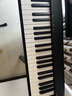 卡西歐（CASIO）CDPS110電鋼琴新手入門(mén)樂(lè)器88鍵重錘初學(xué)者便攜兒童成人電子鋼琴 CDP-S110+穩(wěn)固U架 黑色琴頭 曬單實(shí)拍圖