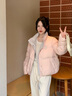 Teenie Weenie【小熊軟糖】女裝羽絨服25年冬新款輕戶(hù)外感保暖外套 粉色 S 曬單實(shí)拍圖