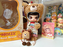 POP MART泡泡瑪特 MOLLY小熊面包1/8可動(dòng)人偶BJD潮玩玩具擺件 小熊面包1/8 BJD 曬單實(shí)拍圖