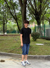 增致牛仔（ZENGZHI）冰絲透氣牛仔褲男夏季薄款2025休閑百搭直筒七分褲男士中褲 曬單實(shí)拍圖