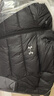 安德瑪（UNDERARMOUR） Echo男子輕質(zhì)運動休閑短款鴨絨羽絨服1385840 黑色001 XL 曬單實拍圖