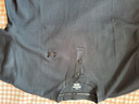 安德瑪（UNDERARMOUR）春夏Waffle Henley男子華夫格運(yùn)動(dòng)休閑短袖T恤6007562黑色001 2XL 曬單實(shí)拍圖