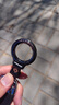 Best Coac汽車(chē)鑰匙扣男士掛件鑰匙鏈電動(dòng)車(chē)鎖扣腰掛圈環(huán)個(gè)性簡(jiǎn)約定制 黑色 曬單實(shí)拍圖