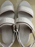 斯凱奇（Skechers）七夕情人節(jié)禮物女鞋夏季厚底漏趾涼鞋百搭外穿沙灘鞋 自然色/NAT 38 曬單實拍圖