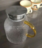 京東京造 涼水壺 高硼硅玻璃茶水分離耐熱耐高溫冷水壺泡茶杯大容量1.8L 曬單實拍圖