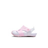 耐克（NIKE）Jordan官方耐克喬丹男女童FLARE嬰童涼鞋魔術(shù)貼秋季寶寶CI7850 608泡沫粉/火焰紅/白 27 曬單實(shí)拍圖