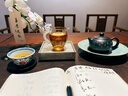 久揚(yáng)2020年安化六步溪古樹野生天尖散茶湖南安化黑茶1.5kg 2020年六步溪天尖1.5kg/簍 曬單實(shí)拍圖