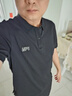 FILA斐樂官方男子針織短袖POLO衫2025夏季簡約休閑基礎上衣 曬單實拍圖