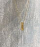 中國(guó)黃金1314小金條黃金項(xiàng)鏈女足金吊墜七夕情人節(jié)禮物送女友老婆生日告白 足金告白小金條 贈(zèng)銀鏈 曬單實(shí)拍圖