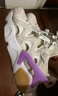 耐克NIKE休閑鞋女華萊士AIR HUARACHE運(yùn)動(dòng)鞋DQ8031-103帆白37.5 曬單實(shí)拍圖