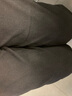 俞兆林牛仔褲女直筒褲純色高腰寬松時尚單粒扣牛仔長褲女褲子Y143N1021 曬單實拍圖