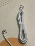 廣昌興（G.C.X）國(guó)標(biāo)電源線兩芯裸尾帶兩項(xiàng)插頭兩孔220V10a電器自接線電氣設(shè)備內(nèi)配線2芯0.75平方銅 白色 3米 曬單實(shí)拍圖
