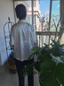 SORRYNAM杭州真絲短袖襯衫女夏裝新款繡花色桑蠶絲襯衣百搭顯瘦上衣 香檳色 3XL 135-145斤 曬單實(shí)拍圖