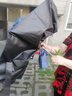 寶迪妮三折超大號(hào)手動(dòng)雨傘便攜男士折疊車載反向晴雨兩用防曬遮陽太陽傘 3人大-帝釋青 12骨 超大三人使用 曬單實(shí)拍圖