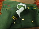 際華家紡80年代庫存83式冬服套裝83橄欖綠馬褲呢冬裝老式中山服正品收藏 橄欖綠 170 一型3號 曬單實拍圖