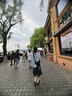 燦圖美式闊腿七分牛仔褲女夏季新款高腰顯瘦直筒中褲寬松潮流百搭褲子 懷舊藍(lán) M 【建議90-110斤】 曬單實拍圖