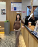 安美寶夏季乳膠拖腹帶透氣孕婦專用隱形腰脫中晚期防下墜醫(yī)院同款胎監(jiān)帶 【魅力灰L碼】適合體重135-170斤 曬單實(shí)拍圖