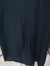皮爾卡丹（pierre cardin）大碼女裝胖mm媽媽夏裝半袖新款棉麻亞麻上衣女氣質寬松短袖T恤衫 黑色胖mm遮肚子藏肉寬松巨顯瘦時 2XL [160-190斤] 曬單實拍圖