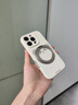岡科新款磁吸支架適用iphone16promax手機殼蘋果15液態(tài)硅膠全包防摔帶掛繩高級感14magsafe13情侶12por 【古董白】 iPhone16pro 曬單實拍圖