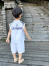 G.DUCKKIDS小黃鴨聯(lián)名奧特曼衣服男童夏裝套裝兒童夏季背心兩件套寶寶運(yùn)動(dòng)服 白色 120 (建議105-115cm 4-5.2周歲) 曬單實(shí)拍圖