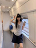棉致冰絲工裝山本闊腿休閑短褲女夏季薄款2025新款小個(gè)子五分運(yùn)動(dòng)褲裙 603藏青色【高品質(zhì)19.5】 L 101-110斤 曬單實(shí)拍圖