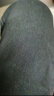Foss Phil 牛仔褲男士春季新款美式復(fù)古闊腿工裝青少年寬松直筒長(zhǎng)褲子男 HSNZ-G76黑色 2XL (建議155-170斤) 曬單實(shí)拍圖