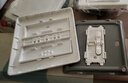 國際電工86型暗裝拉絲工藝開關(guān)插座墻壁家用單開雙開三開四開單雙多控小板 一開單控 開關(guān) 曬單實(shí)拍圖