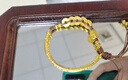 萃華金店足金999五帝幣半鐲手鏈五路財神半鐲手鐲父親節(jié)紀念日送禮 金重約4.2g 曬單實拍圖