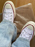 匡威（Converse）1970S男女ALLSTAR系列經(jīng)典帆布休閑運動鞋162062C 米白 37.5碼  曬單實拍圖
