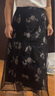 三彩2025夏季新款新中式印花半身裙歐根紗高腰長裙復(fù)古女 曬單實(shí)拍圖