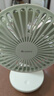 格力（GREE） USB小風(fēng)扇電風(fēng)扇小電扇小臺(tái)扇辦公宿舍床頭車載用多功能臺(tái)式迷你臺(tái)夾扇 FSTZ-1201A6 曬單實(shí)拍圖