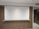 鯨米（JINGMI）8K嵌入式投影幕布電動家用抗光高清可自動升降電影激光拉線隱藏天花幕投影儀家庭影院直連米家 8K光子極白懸浮天花幕TG5pro 100英寸丨含上門安裝 曬單實拍圖