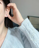 老鳳祥一周銀耳釘女生日禮物送女朋友老婆2025年新款耳環(huán)耳飾氣質(zhì)高級感 【星期耳釘套裝】 曬單實拍圖