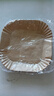 Jidaocook空氣炸鍋專用紙方形硅油吸油紙錫紙盤錫箔紙烘焙烤箱炸鍋墊紙鋁箔 本色【加厚加大-加高邊緣】 50只 曬單實(shí)拍圖